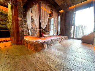 哲帆民宿 大学城熙街尖顶坡龙湖u城百年风化老木屋店 - 3