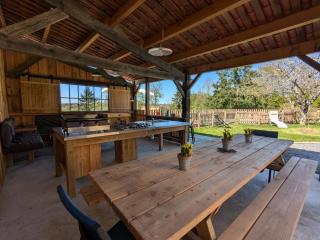 Gîte pour 11 pers. avec piscine, jardin clos et animaux admis - FR-1-653-277 - Écuras - 7