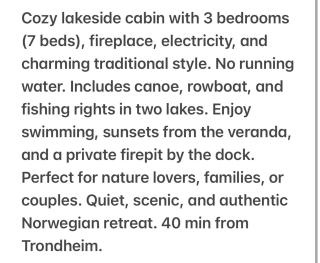 Lakeside cabin - - 4