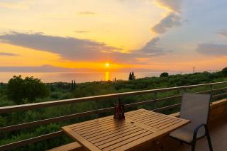 Spacious Cottage - Panoramic Sea & Mountain Views - Ano Doloi - 0