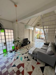 Bright Design Penthouse Loft with Terrace - Santa María la Ribera - Città del Messico - 0