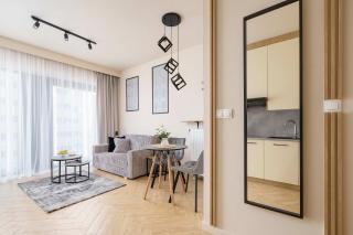 Creamy Studio in Katowice with Air Conditioning & Parking by Noclegi Renters - Kattowitz - 3