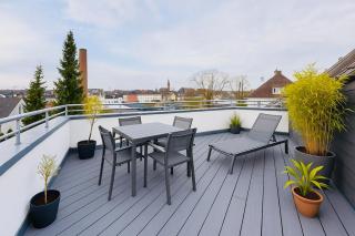 Rooftop Flat next to HBF & Messe Düsseldorf - Krefeld - 6