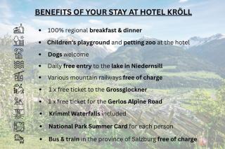 Hotel Gasthof Kröll - inkl Nationalpark-Karte, 1 x Grossglockner Hochalpenstraße kostenlos, verschiedene Bergbahnen kostenlos, Badesee kostenlos, Bus & Zug kostenlos, regionale Küche - Niedernsill - 8