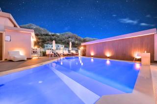 Petralis Luxus Villa Pool Whirlpool - - 9