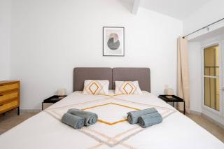 Élégance au Cœur du Vieil Antibes 2 Chambres climatisation 6 personnes - Antibes - 5
