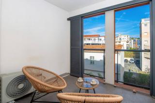 Studio Port Golfe-Juan Parking Wifi Climatisation Terrasse - Vallauris - 4