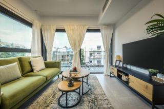 Stylish 2BR Apt w Balcony 5 min From Tel Aviv Port - Tel Aviv - 9