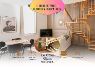 Duplex Cosy Glam au Centre-Ville secteur piéton * WiFi * Calme - Troyes - 0