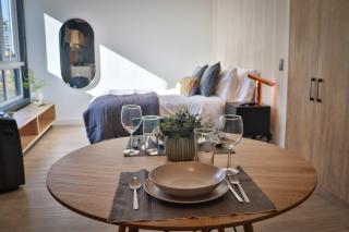 HOM I A Pasos Del Metro Irarrazaval Studio 2 PAX - 8