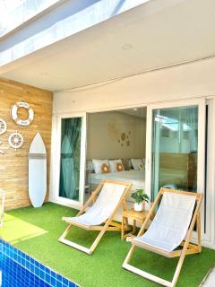 Beach home pool villa bangsaray - Bang Sare - 6