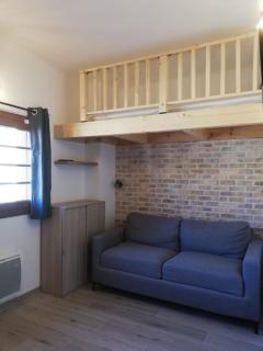 Studio refait à neuf au cœur du village - Péone - 0