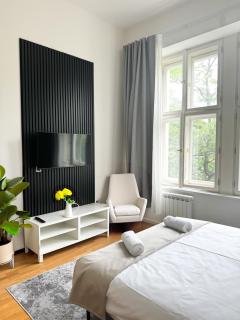Stylish 2BR with stunning view of National Muzeum - Prag - 8