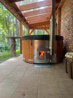 Ceglany Domek z jacuzzi, nad jeziorem, przy lesie - Tomaszkowo - 3