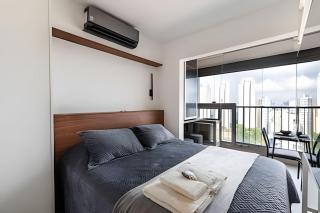Conforto e vista do 17º andar | A/C e Wi-Fi 500Mb - São Paulo - 3