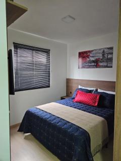 Studio 306, decorado com garagem e ar-condicionado - Paranaguá - 9