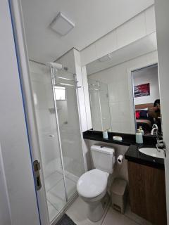 Studio 306, decorado com garagem e ar-condicionado - Paranaguá - 2