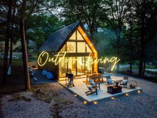 Lux A-Frame w/ Hot Tub, Fire Pit, Kayaks & Views - Rockwell - 9