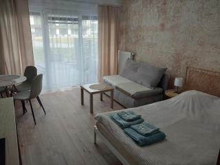 Studio by the River with Terrace, Basen, Sauna, Jacuzzi, Fitness - Dziwnów - 5
