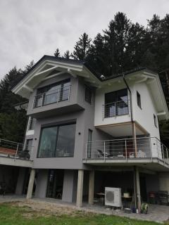Modern house in the woods with a view of Millstättersee - Millstatt - 9