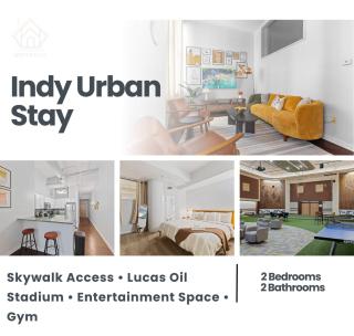 Indy Urban Stay - Skywalk Access - Convention Center - Sleeps7 - 0