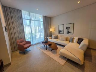 Elite 1BR Roka Lounge, Financial Harbour - Manama - 8