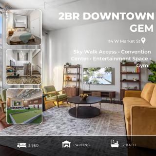 2BR Downtown Gem - Sleeps 7 - Convention Center - Indianapolis - 0