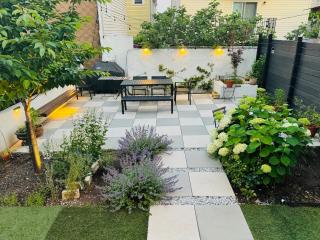 Designer Home 2 Bedroom - 20min to NYC WTC - Private Backyard - Harrison - 9