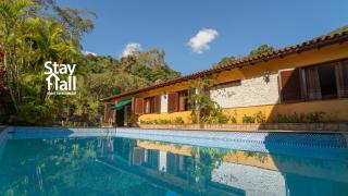Mansão Bardô-5qts-Piscina e Academia -SH111M - Petrópolis - 0