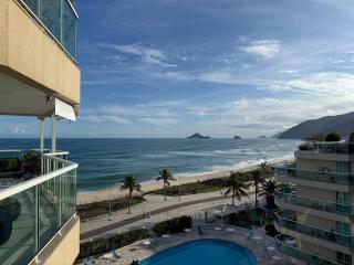 Apto vista mar finamente decorado praia do recreio - Rio de Janeiro - 0