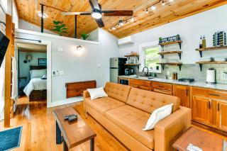Modern Hersey Tiny Home with Private Hot Tub! - Evart - 8