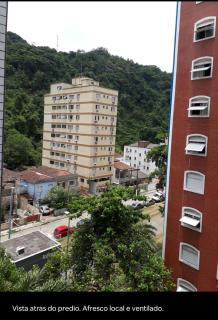 Kitnet Praia de São Vicente pé na areia - 5