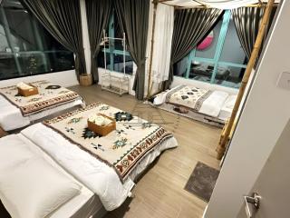 5PAX 露营风海景套房 Sabah First KK Seaview Glampstay Baysuite - Kota Kinabalu - 5