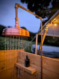 Camping at The Hayloft - Perranwell - 3