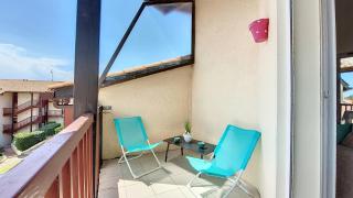 V-Landes 09-Vieux Boucau Joli appartement pour 6 personnes avec terrasse dans résidence avec piscine - 5