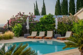 Villa Panorama - Stunning views in villa with hot tub, pool, garden - Kouklia - 5