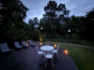 Le Peruguet - maison avec piscine et bois privé - Margueron - 7