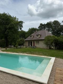 Le Peruguet - maison avec piscine et bois privé - 8