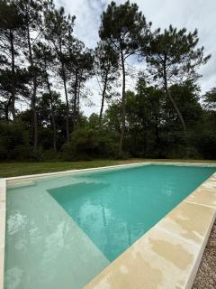 Le Peruguet - maison avec piscine et bois privé - Margueron - 6
