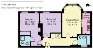 Luxury 2 Bed Apt, Sleeps 4, Secure PRKG-1 Car, Ascot Racecourse 5min walk, Legoland & Lapland 8mins, Windsor 15mins - Ascot - 5