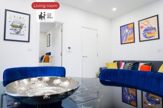 2 Bedroom Apartment By Littlepiggyrentals Short Lets & Serviced Accommodation Stevenage With Free Parking, Gym & Roof Garden - Stevenage - 7