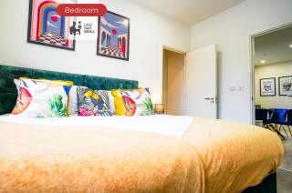 2 Bedroom Apartment By Littlepiggyrentals Short Lets & Serviced Accommodation Stevenage With Free Parking, Gym & Roof Garden - Stevenage - 2
