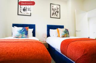 2 Bedroom Apartment By Littlepiggyrentals Short Lets & Serviced Accommodation Stevenage With Free Parking, Gym & Roof Garden - Stevenage - 6