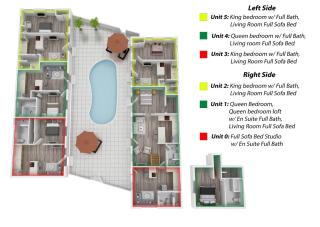 Steps to Beach, Heated Pool, 2 Queen Beds, 2BA - St Pete Beach - 9