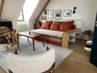 Studio moderne avec vue mer au coeur de Sauzon - FR-1-418-191 - 1