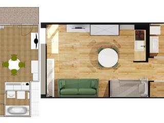 Studio cosy pour 4 avec balcon et wifi à Val-d'Isère - FR-1-694-364 - Val dʼIsère - 1