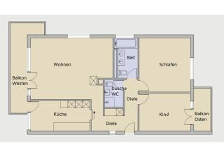 Wohnung Kreuzlingen nahe Konstanz - Kreuzlingen - 2