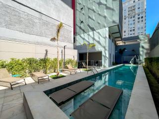 Nex One Faria Lima - com piscina a 2 minutos do metrô - São Paulo - 9