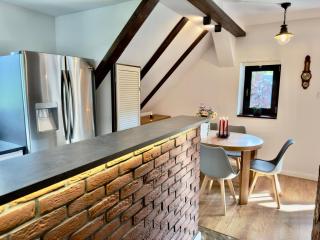 Dwupoziomowy apartament Strażacka 2 "Okno na Śnieżkę" - by Przycup w Karkonoszach Apartamenty Apartament z widokiem na góry z parkingiem Apartament przy Wyciągu oraz przy Szlakach Turystycznych - Karpacz - 5