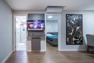 501- Apart com piscina vista ao mar em Bombas - 2